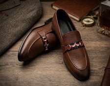 Mocassini slip-on uomo fatti a