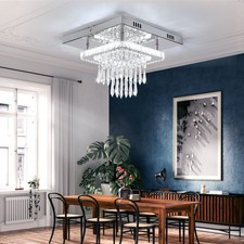 Plafoniera cristallo 6000K LED