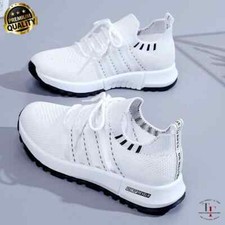 Zapatos Casuales Blancos Para Hombre Zapatillas De Cuero Moda Deportivos Cómodas