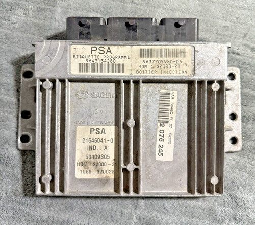 Calculateur moteur peugeot - calculateur,