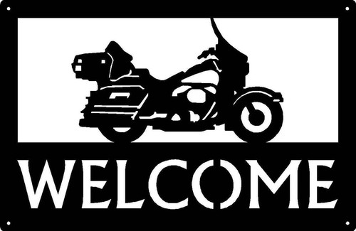 Insegna benvenuto moto - di,