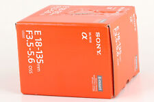 Obiettivo Sony SEL E 18-135mm f/3,5-5,6 OSS, SEL18135, NUOVO + IMBALLO ORIGINALE