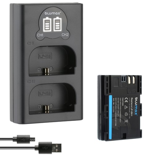 Batteria caricatore lcd - batteria,