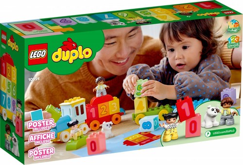 Lego duplo treno - numeri,