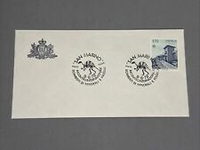 SAN MARINO INCONTRO INTERNAZIONALE SCAMBISTI DI MINERALI E FOSSILI - Busta