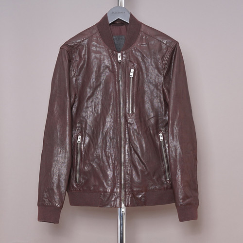 All saints giacca pelle uomo - giacca,