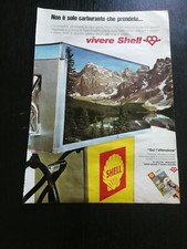 1968 SHELL POMPA BENZINA CARTA