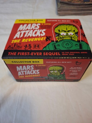 Carte topps mars attacks the - mars,