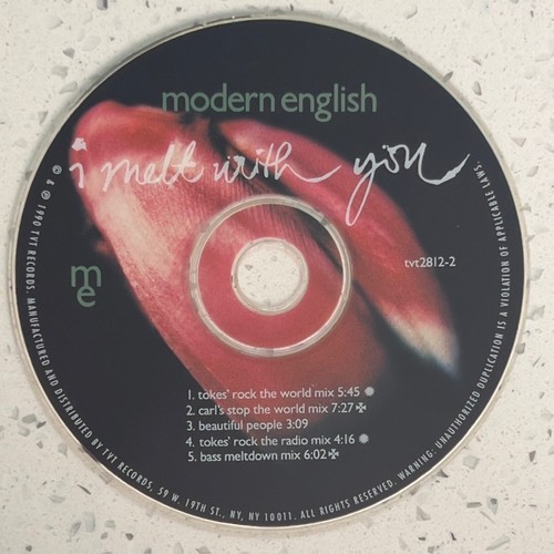Modern english melt with - english,