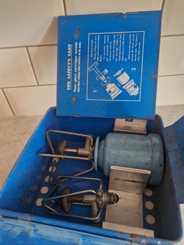 Stufa vintage camping gaz - vintage,