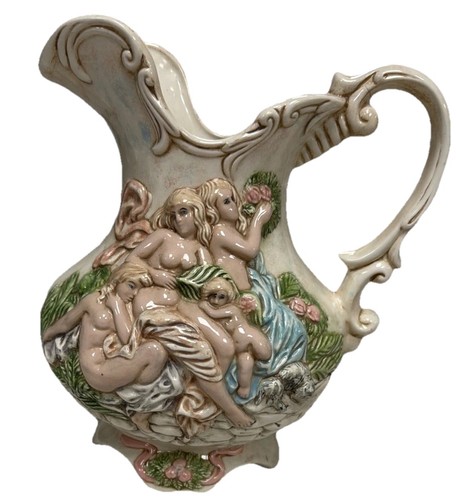 Capodimonte vintage dipinto - , a