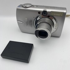 Canon Digital IXUS 750 7,1 megapixel fotocamera argento - funzionante ma schermo danneggiato