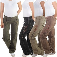Pantaloni cargo da donna baggy