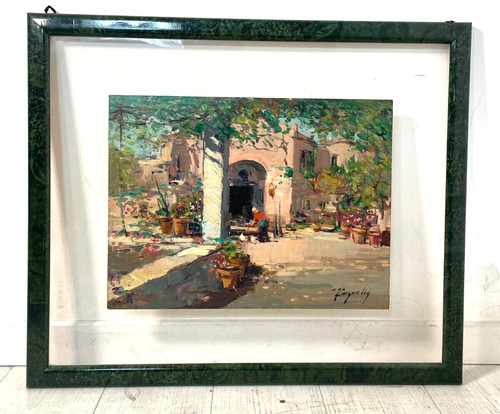 Quadro dipinto olio - quadro,
