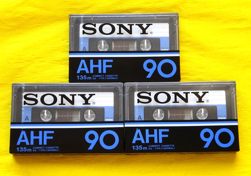 Nastri cassette sony - sony, ahf
