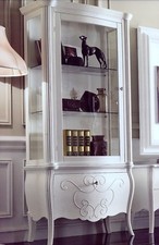 VETRINA CRISTALLIERA IN LEGNO