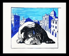 DINO BUZZATI -  LITOGRAFIA 