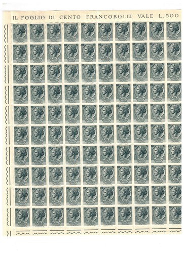 S56692 italia 1953 - **, l.