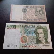 Vecchie Banconote Italiane