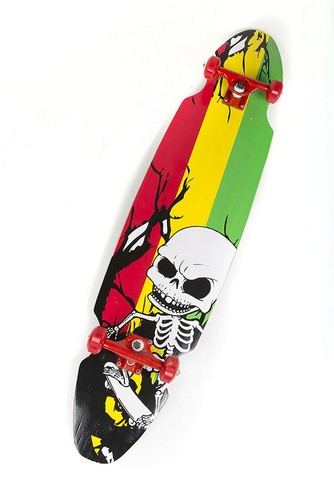 Longboard skull tavola - longboard, –