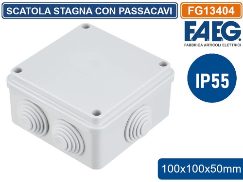 Scatola stagna derivazione - scatola,
