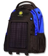 Zaino SolarGoPack blu/nero