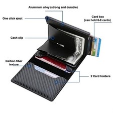 Slim RFID Mini Wallet Small