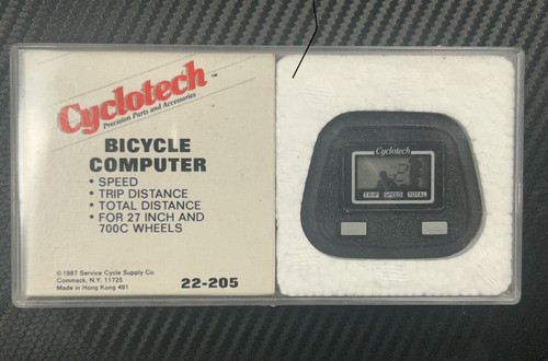 Ciclocomputer vintage 1987