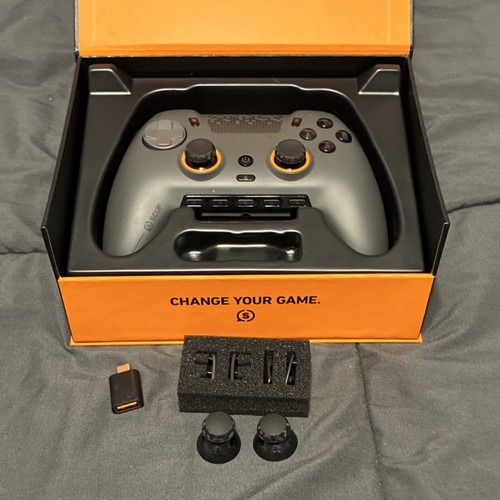 Scuf controller gray black - controller,
