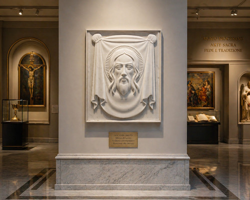 Sacra sindone scultura - sindone,