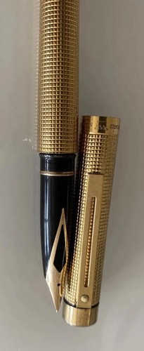 Sheaffer gold plated - plated, fountain