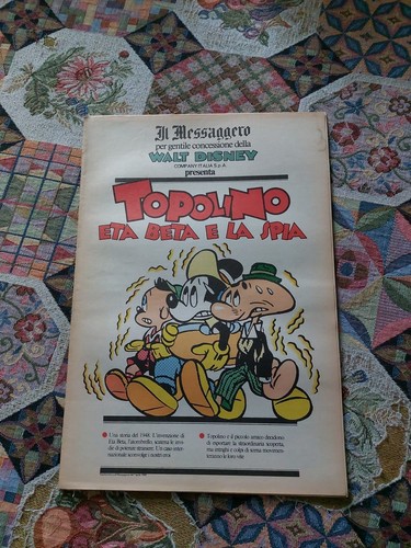 Disney allegato messaggero - disney, il