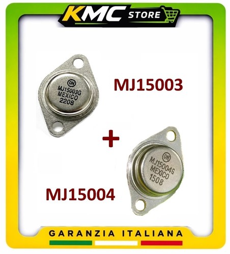 Coppia mj15003g mj15004g - mj15003g,
