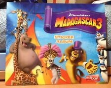 ALBUM  MADAGASCAR 3 completo di tutte le  figurine Edibas 2012 OTTIMO