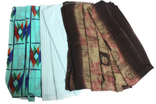 Lotto Sari Indiani Stampati