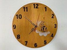 orologio da parete in legno