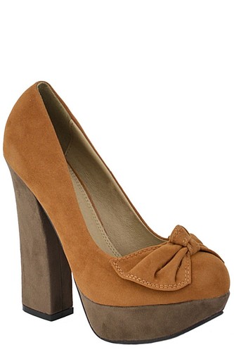 Scarpe donna scamosciate tacco - scamosciate,