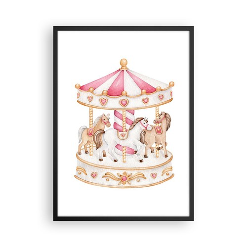 Poster 50x70cm giostra - 50x70cm,