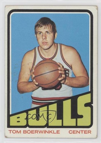 1972 topps tom boerwinkle - 1972-73,
