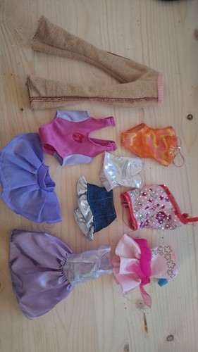 Lotto vestiti accessori barbie - lotto,