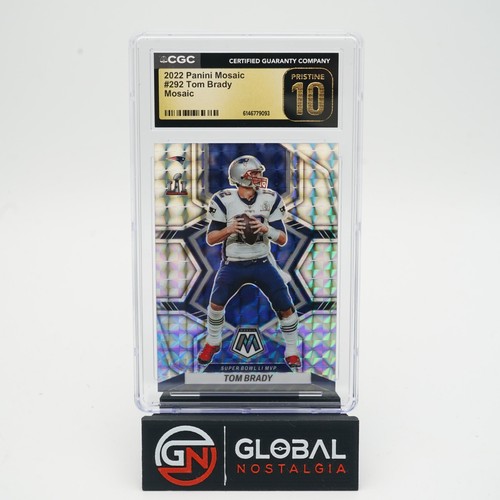 Tom brady 292 panini mosaic - #292,