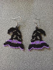 Orecchini halloween perline - halloween,