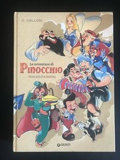 LE AVVENTURE DI PINOCCHIO CARTONATO I°ED. DEL 2016 - ED.GIUNTI  (cod.H38)