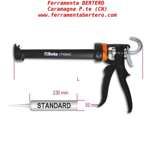 Pistola silicone beta tools - pistola,