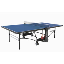 Garlando tavolo da ping pong Master Indoor con ruote per interno Blu