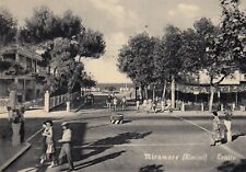 CARTOLINA *34 MIRAMARE RIMINI EMILIA ROMAGNA CENTRO VACANZA MARE VIAGGIATA 1953