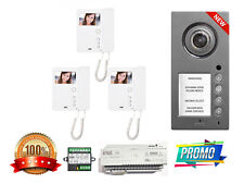 kit videocitofono 3 famiglie