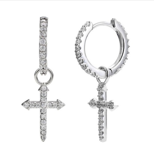 Ciondolo croce argento