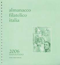 ITALIA 2006 NAPOLITANO FOGLI MARINI MOD. KING USATO CON ALMANACCO 8 FOGLI MF2859