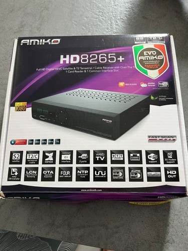 Amiko 8265 dvb s2 - amiko, dvb-s2/t2
